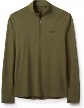 Rab Men's Force LS Zip (QCC-39) olive