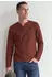 Street One Langarmshirt im Melange Look (44499518) raw copper red
