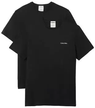 Calvin Klein SS Micro Logo Crewneck Tee Regular Fit (22836916) black/black