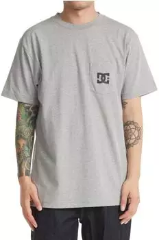 DC Shoes DC Star Pocket HSS T-Shirt (ADYZT05043) heather grey