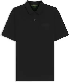 Hugo Boss Paddy Structure Kurzarm-Poloshirt (50565163) schwarz