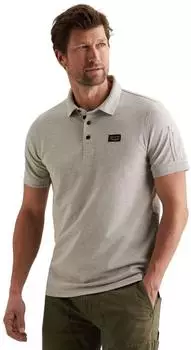 PME Legend Kurzarm Poloshirt Regular Fit (PPSS2602899) light grey melee