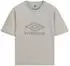 Umbro Washed Boxy Tee T-Shirt (31055619) pelican/plaza taupe