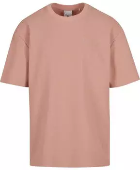 Karl Kani Signature Waffle T-Shirt Oversized Fit mit Strukturmuster (PD00014001) pink