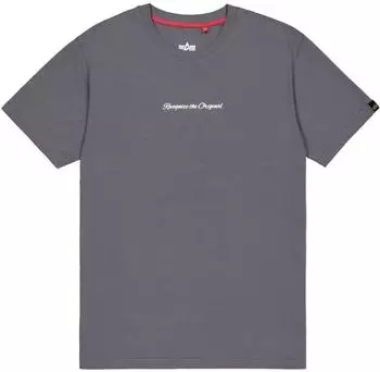 Alpha Industries Foam ML T-Shirt (266551) dunkelgrau