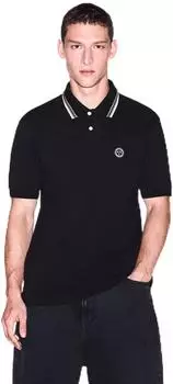 Armani Exchange Kurzarm-Poloshirt (143205740) schwarz