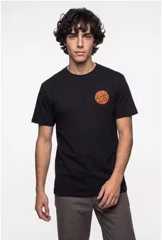 Santa Cruz Classic Dot T-Shirt kurzarm schwarz (Herren)