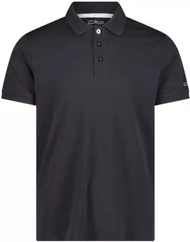 CMP Funktions Poloshirt kurzarm antracite/bianco (Herren) (3T60077-19UN)