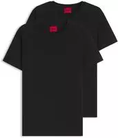 HUGO 50325440, HUGO T-Shirt 2-er Pkg. schwarz | L Herren