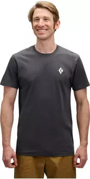 Black Diamond Backcountry Stamp T-Shirt kurzarm carbon (Herren) (AP723069-0003)