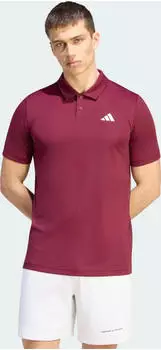 adidas Club Tennis Poloshirt kurzarm maroon (Herren) (KS8316)
