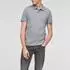 s.Oliver Baumwollpiqué Poloshirt kurzarm mid grey (Herren) (2138262-9500)