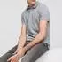 s.Oliver Baumwollpiqué Poloshirt kurzarm mid grey (Herren) (2138262-9500)