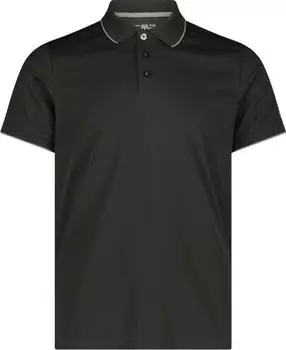 CMP Einfarbiges Pique Poloshirt kurzarm pine (Herren) (39T5807-F963)