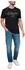 s.Oliver Logo-Print T-Shirt kurzarm schwarz (Herren) (2139909.99D1)