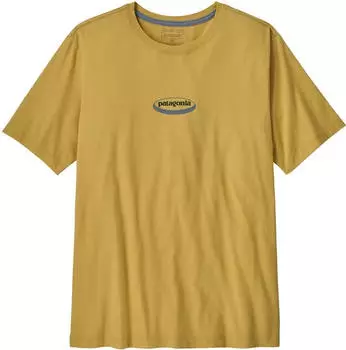 Patagonia 95 Oval Logo T-Shirt kurzarm lynx tan (Herren) (37847-LYTN)
