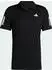 adidas Club 3-Streifen Tennis Poloshirt kurzarm schwarz (Herren) (JG0985)