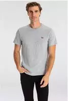 Levis 56605 0249, Levis T-Shirt Original Tee in Mid Tone Grey Heather