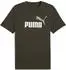 Puma Essentials 2 Colour No. 1 Logo T-Shirt kurzarm dark olive (Herren) (684708-70)