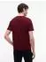 Tommy Hilfiger Roundneck Flag-Stickerei T-Shirt kurzarm burgundy (Herren) (MW0MW39995VLP)