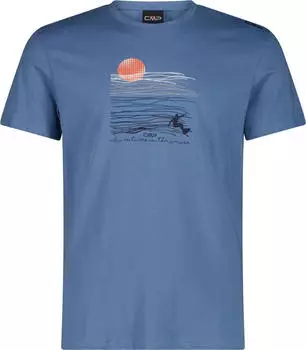 CMP Baumwoll Tropical Print T-Shirt kurzarm (Herren)