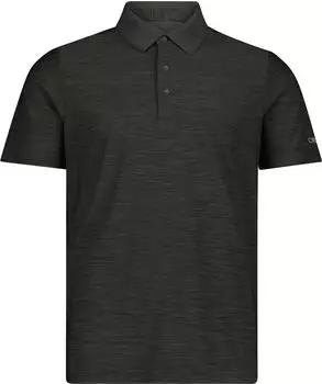 CMP Rundhals Poloshirt kurzarm pine mel. (Herren) (39T5817-F978)