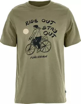 Fj&auml;llr&auml;ven Hoja Iv&auml;g T-Shirt kurzarm gr&uuml;n (Herren) (F12600329-620)