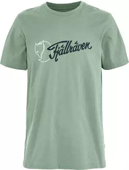 Fj&auml;llr&auml;ven Archive Logo T-Shirt kurzarm misty green (Herren) (F12600328-674)