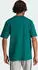 adidas Essentials Linear Single Jersey T-Shirt kurzarm collegiate green/black (Herren) (JE8997)