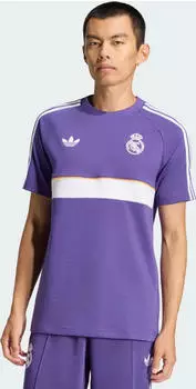 adidas Real Madrid Originals T-Shirt kurzarm violett (Herren) (KG5369)