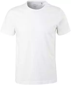 s.Oliver Red Label T-Shirt kurzarm wei&szlig; (Herren) (2119128.0100)