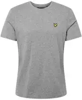 Lyle & Scott Einfarbiges T-Shirt in Grau Herren