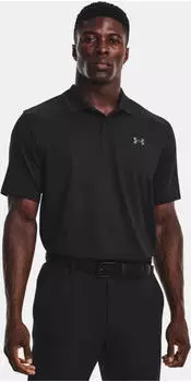 Under Armour Matchplay Poloshirt kurzarm black/pitch gray (Herren) (1377374-001)