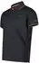 CMP Einfarbiges Pique Poloshirt kurzarm antracite/flame (Herren) (39T5807-10TN)