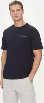 Napapijri Vanni T-Shirt kurzarm dark blue (Herren) (NP0A4IED-176)