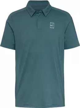 Nike Court Advantage Dri-FIT Poloshirt kurzarm mineral slate/white (Herren) (FZ6907-382)