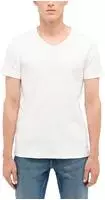 Mustang Herren T-Shirt AMADO - Slim Fit Cannoli Cream 2084