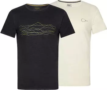 LACD Half Dome T-Shirt kurzarm beige (Herren) (1221-80)