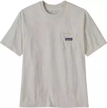 Patagonia Daily Pocket Tee T-Shirt kurzarm birch white (Herren) (53255-BCW)