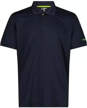 CMP Funktions Poloshirt kurzarm b. blue/limegreen (Herren) (3T60077-24NN)