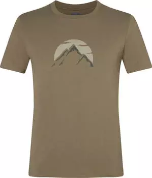 Bergzeit Basics Bergzeit T-Shirt kurzarm sage (Herren) (1D53017BZ-E663)