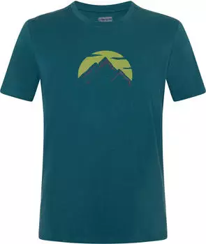 Bergzeit Basics Bergzeit T-Shirt kurzarm lichen/acido (Herren) (1D53017BZ-721T)
