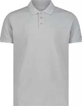 CMP Uni Pique Tactel Poloshirt kurzarm silber (Herren) (31T7497V-A604)
