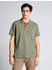Tom Tailor Piqué Poloshirt kurzarm greyish shadow olive (Herren) (1031006-10767)
