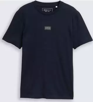 Tom Tailor Basic mit Logo-Print T-Shirt kurzarm (Herren)