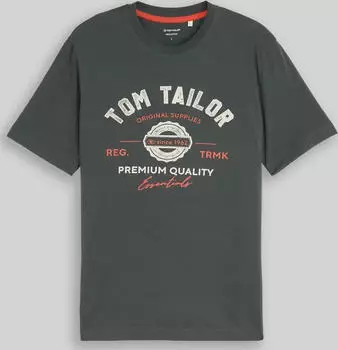 Tom Tailor T-Shirt aus Baumwolle mit Logo-Print (1037735)