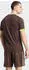 adidas 3-Streifen T-Shirt kurzarm aurora coffee/preloved lime (Herren) (KZ1202)