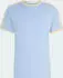 adidas 3-Streifen T-Shirt kurzarm blue dawn/warm vanilla (Herren) (KZ1203)