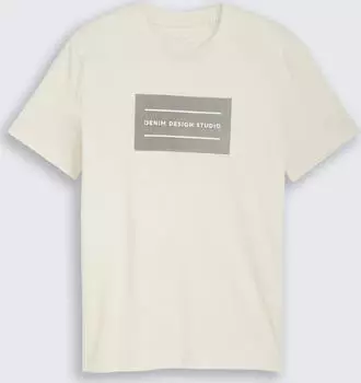Tom Tailor Basic mit Logo-Print T-Shirt kurzarm (Herren)