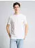 Tom Tailor Basic mit Logo-Print T-Shirt kurzarm white horse (Herren) (1043491-18104)